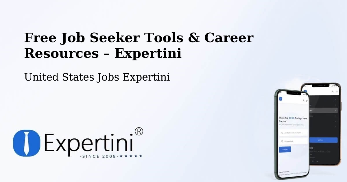 Free Job Seeker Tools & Career Resources – Fort Lee - Fort Lee, United States Jobs Expertini