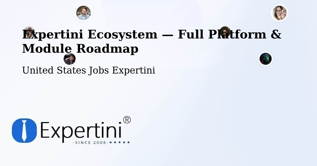 Expertini Ecosystem — Full Platform & Module Roadmap – Fort Lee